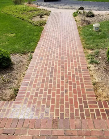Brick Walkway Brick Walkway